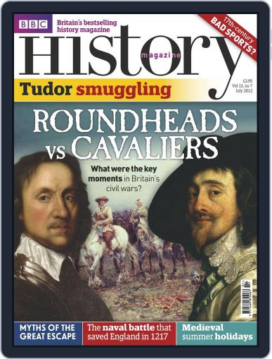 Bbc History June 18th, 2012 Digital Back Issue Cover