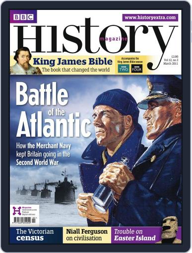 Bbc History March 1st, 2011 Digital Back Issue Cover