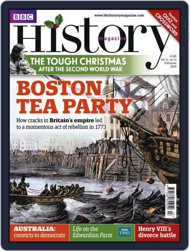 Bbc History December 6th, 2010 Digital Back Issue Cover