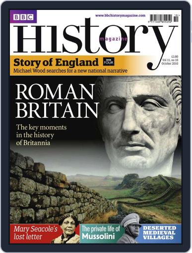 Bbc History October 4th, 2010 Digital Back Issue Cover