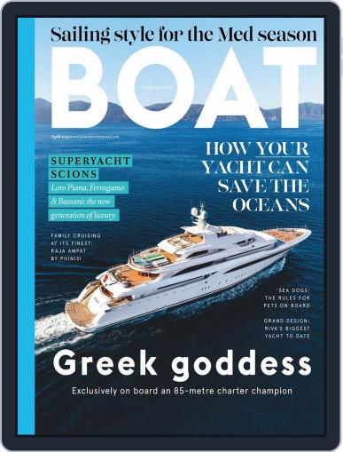 Boat International April 1st, 2019 Digital Back Issue Cover