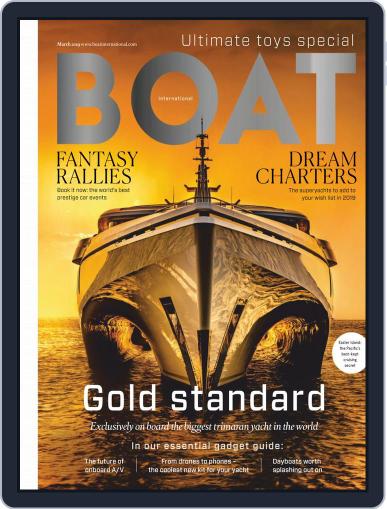 Boat International March 1st, 2019 Digital Back Issue Cover