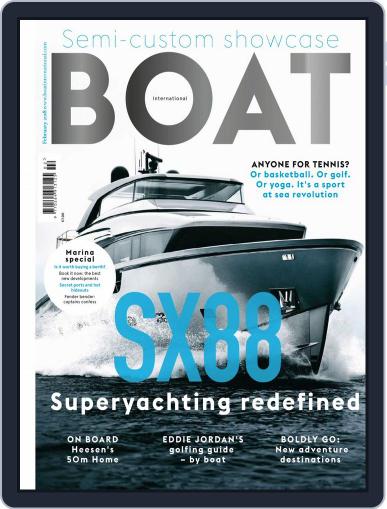 Boat International February 1st, 2018 Digital Back Issue Cover