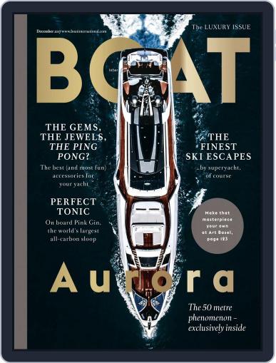 Boat International December 1st, 2017 Digital Back Issue Cover
