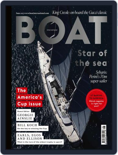Boat International June 1st, 2017 Digital Back Issue Cover