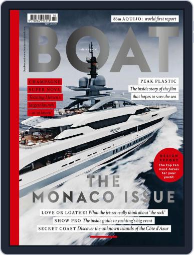 Boat International October 1st, 2016 Digital Back Issue Cover