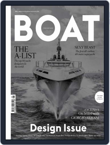 Boat International April 8th, 2015 Digital Back Issue Cover