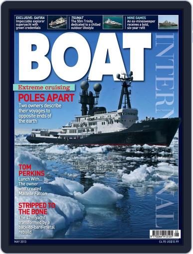 Boat International April 17th, 2013 Digital Back Issue Cover