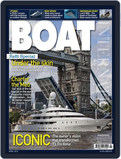Boat International March 18th, 2013 Digital Back Issue Cover