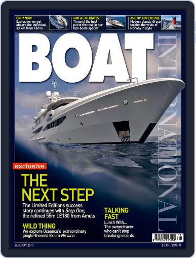 Boat International December 17th, 2012 Digital Back Issue Cover