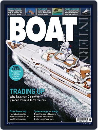 Boat International April 18th, 2012 Digital Back Issue Cover