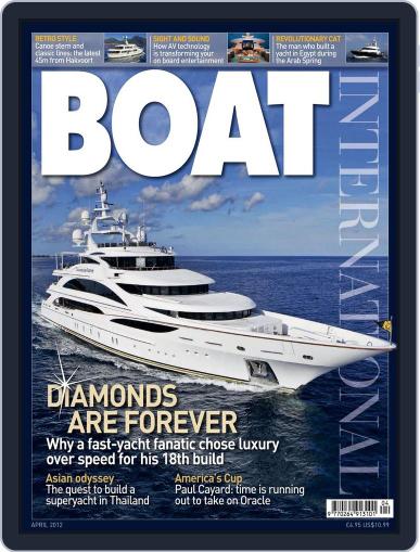 Boat International March 15th, 2012 Digital Back Issue Cover