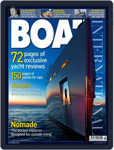Boat International September 15th, 2011 Digital Back Issue Cover