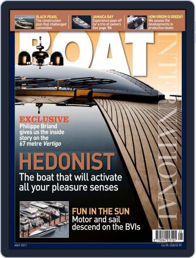 Boat International April 13th, 2011 Digital Back Issue Cover