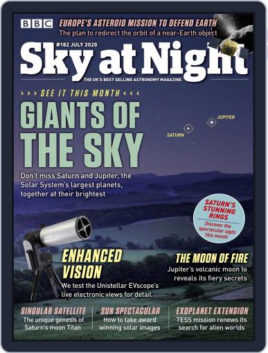 BBC Sky at Night July 1st, 2020 Digital Back Issue Cover