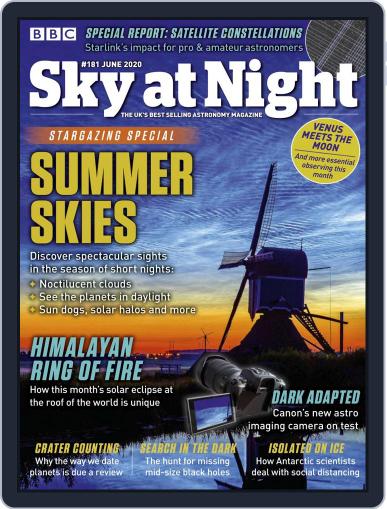 BBC Sky at Night June 1st, 2020 Digital Back Issue Cover