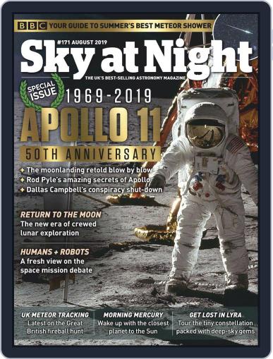 BBC Sky at Night July 18th, 2019 Digital Back Issue Cover