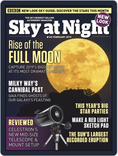 BBC Sky at Night February 1st, 2019 Digital Back Issue Cover