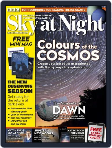 BBC Sky at Night September 1st, 2018 Digital Back Issue Cover