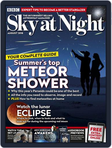 BBC Sky at Night August 1st, 2018 Digital Back Issue Cover