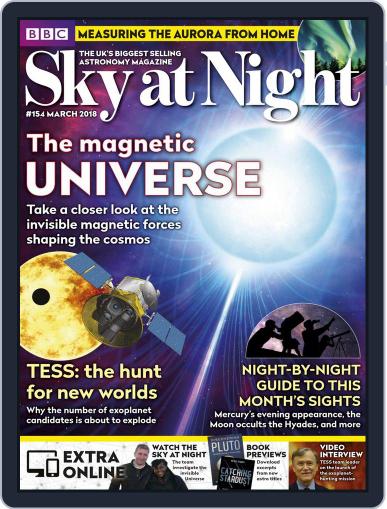BBC Sky at Night March 1st, 2018 Digital Back Issue Cover