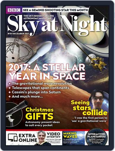BBC Sky at Night December 1st, 2017 Digital Back Issue Cover