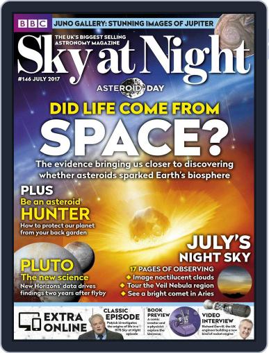 BBC Sky at Night July 1st, 2017 Digital Back Issue Cover