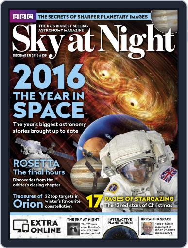 BBC Sky at Night December 1st, 2016 Digital Back Issue Cover