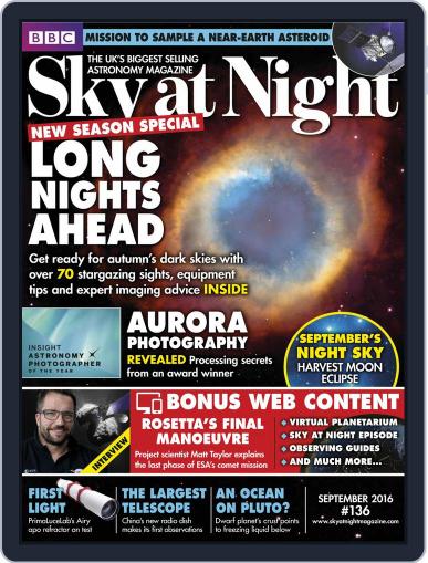BBC Sky at Night September 1st, 2016 Digital Back Issue Cover