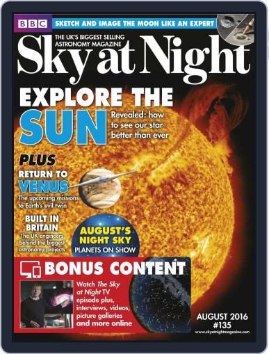 BBC Sky at Night July 21st, 2016 Digital Back Issue Cover