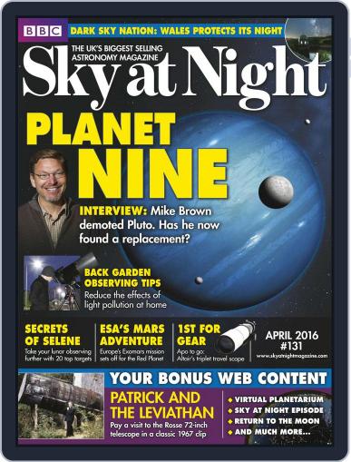 BBC Sky at Night March 17th, 2016 Digital Back Issue Cover