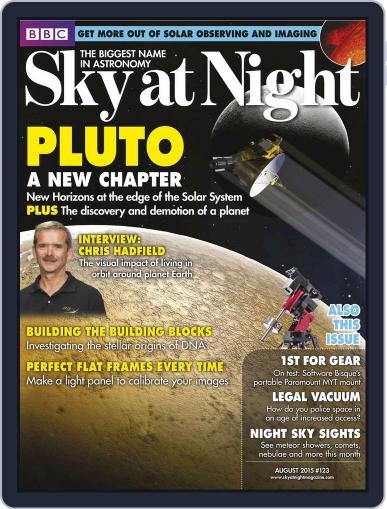 BBC Sky at Night July 31st, 2015 Digital Back Issue Cover