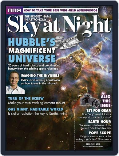BBC Sky at Night March 31st, 2015 Digital Back Issue Cover