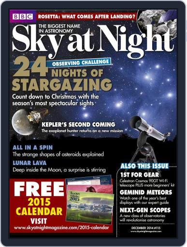 BBC Sky at Night November 19th, 2014 Digital Back Issue Cover