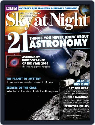 BBC Sky at Night September 22nd, 2014 Digital Back Issue Cover