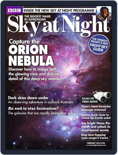 BBC Sky at Night January 22nd, 2014 Digital Back Issue Cover