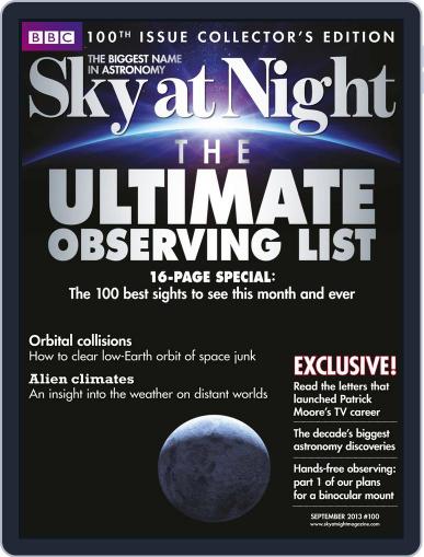 BBC Sky at Night September 2nd, 2013 Digital Back Issue Cover