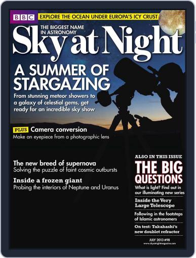 BBC Sky at Night June 19th, 2013 Digital Back Issue Cover