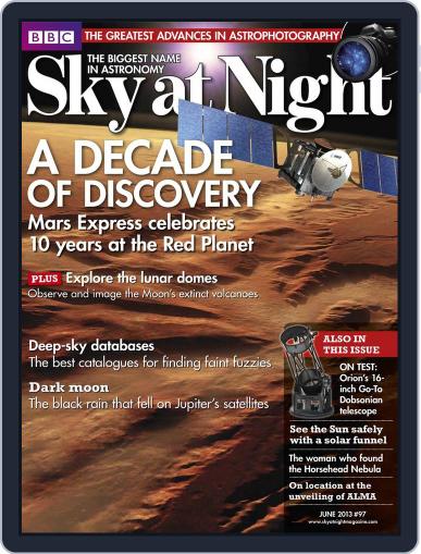 BBC Sky at Night May 15th, 2013 Digital Back Issue Cover