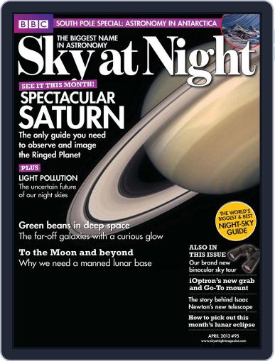 BBC Sky at Night March 25th, 2013 Digital Back Issue Cover