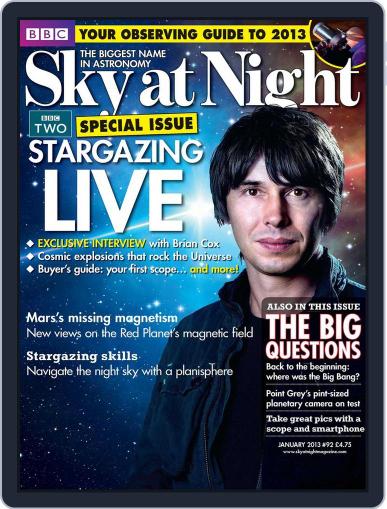BBC Sky at Night December 17th, 2012 Digital Back Issue Cover