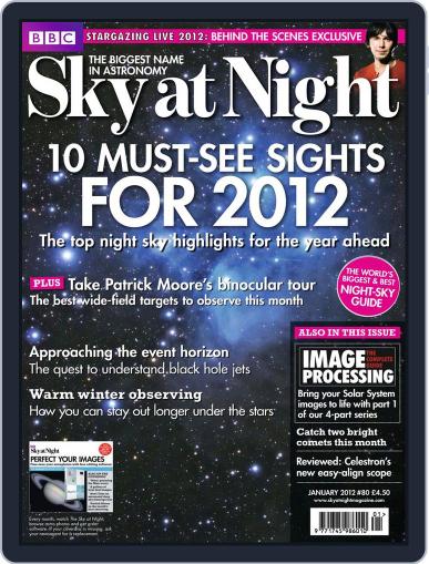 BBC Sky at Night December 19th, 2011 Digital Back Issue Cover