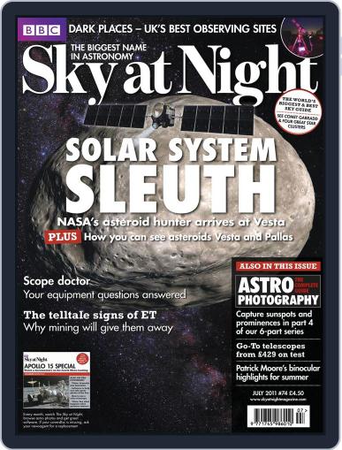 BBC Sky at Night June 20th, 2011 Digital Back Issue Cover