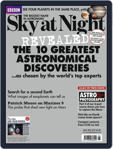 BBC Sky at Night April 18th, 2011 Digital Back Issue Cover