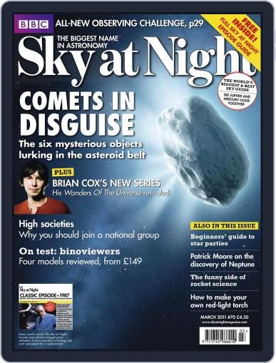 BBC Sky at Night February 24th, 2011 Digital Back Issue Cover