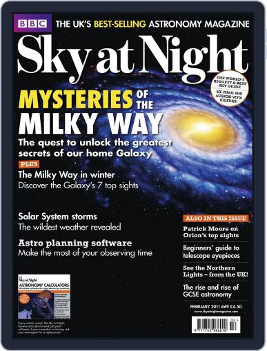 BBC Sky at Night January 24th, 2011 Digital Back Issue Cover