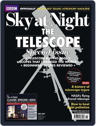 BBC Sky at Night November 1st, 2010 Digital Back Issue Cover