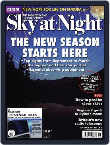 BBC Sky at Night September 16th, 2010 Digital Back Issue Cover