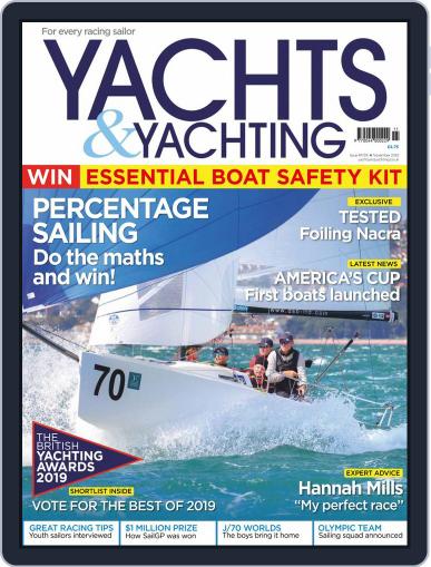Yachts & Yachting November 1st, 2019 Digital Back Issue Cover