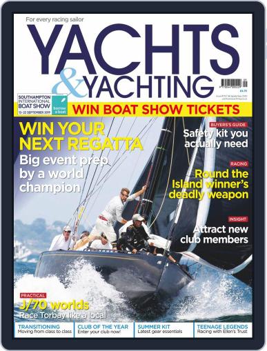 Yachts & Yachting September 1st, 2019 Digital Back Issue Cover